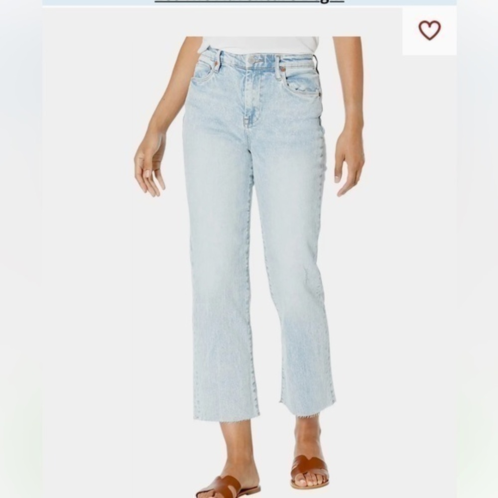NEW Blank NYC The Baxter Ribcage Straight Leg Wash Back Off Jeans size 29
